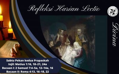 Official Website Refleksi Harian Lectio Divina Sabtu Pekan Kedua Prapaskah