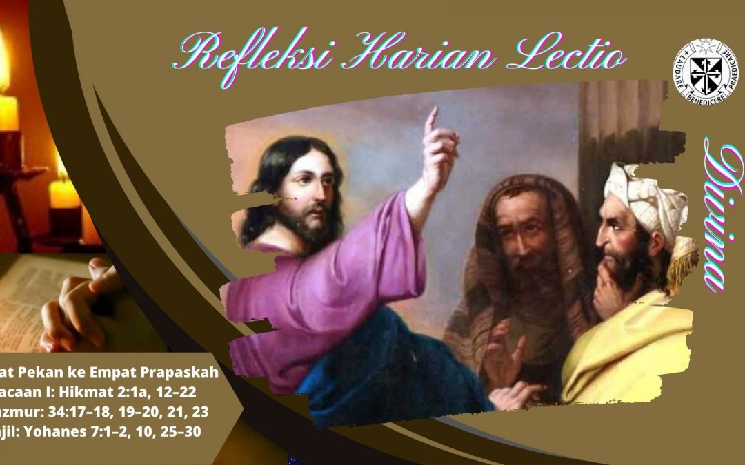 Refleksi Lectio Divina Jumat 1 April 2022