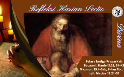 Refleksi Harian Lectio Divina Selasa Pekan ketiga Prapaskah 22 Maret 2022