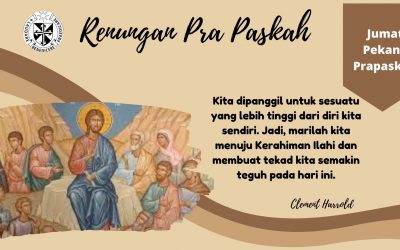 Renungan Harian ke 9 Hari Jumat Pekan I Prapaskah Injil: Matius 5:20–26