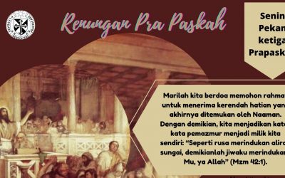 Renungan Harian Hari Ke-17 Senin Pekan Ketiga Prapaskah