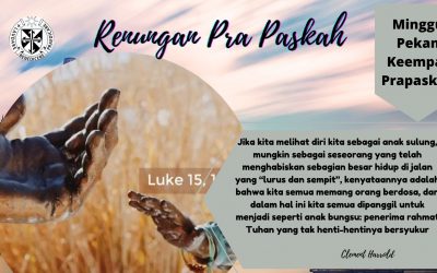 Official Website Renungan Minggu Keempat Prapaskah 27 Maret 2021