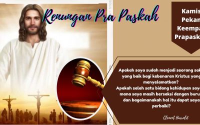 Official Website Renungan Harian Hari Ke-26 Kamis Pekan Keempat Prapaskah 31 Maret 2022