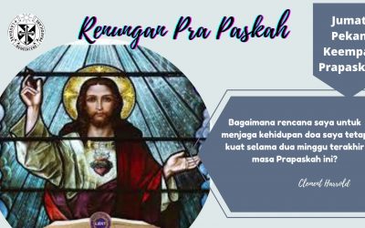 Renungan Harian Hari Ke-27 Jumat Keempat Prapaskah 1 April 2022