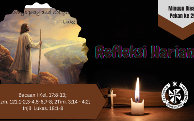 Official Website Refleksi Hari Minggu Biasa ke 29 Tahun C Senantiasa Berdoa