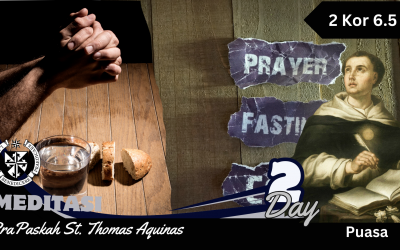Hari ke 2 Meditasi Harian selama Prapaskah Santo  Thomas Aquinas