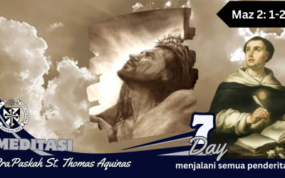 Hari ke 7 Meditasi Harian Prapaskah Santo Thomas Aquinas Selasa Setelah Minggu Pertama Prapaskah