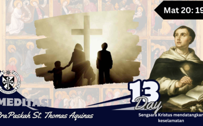 Hari ke 13 Meditasi Harian Prapaskah Santo Thomas Aquinas Senin setelah Minggu Kedua Prapaskah