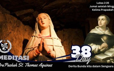 Hari ke 38 Meditasi Harian selama Prapaskah Santo Thomas Aquinas Jumat setelah Minggu Kelima Prapaskah